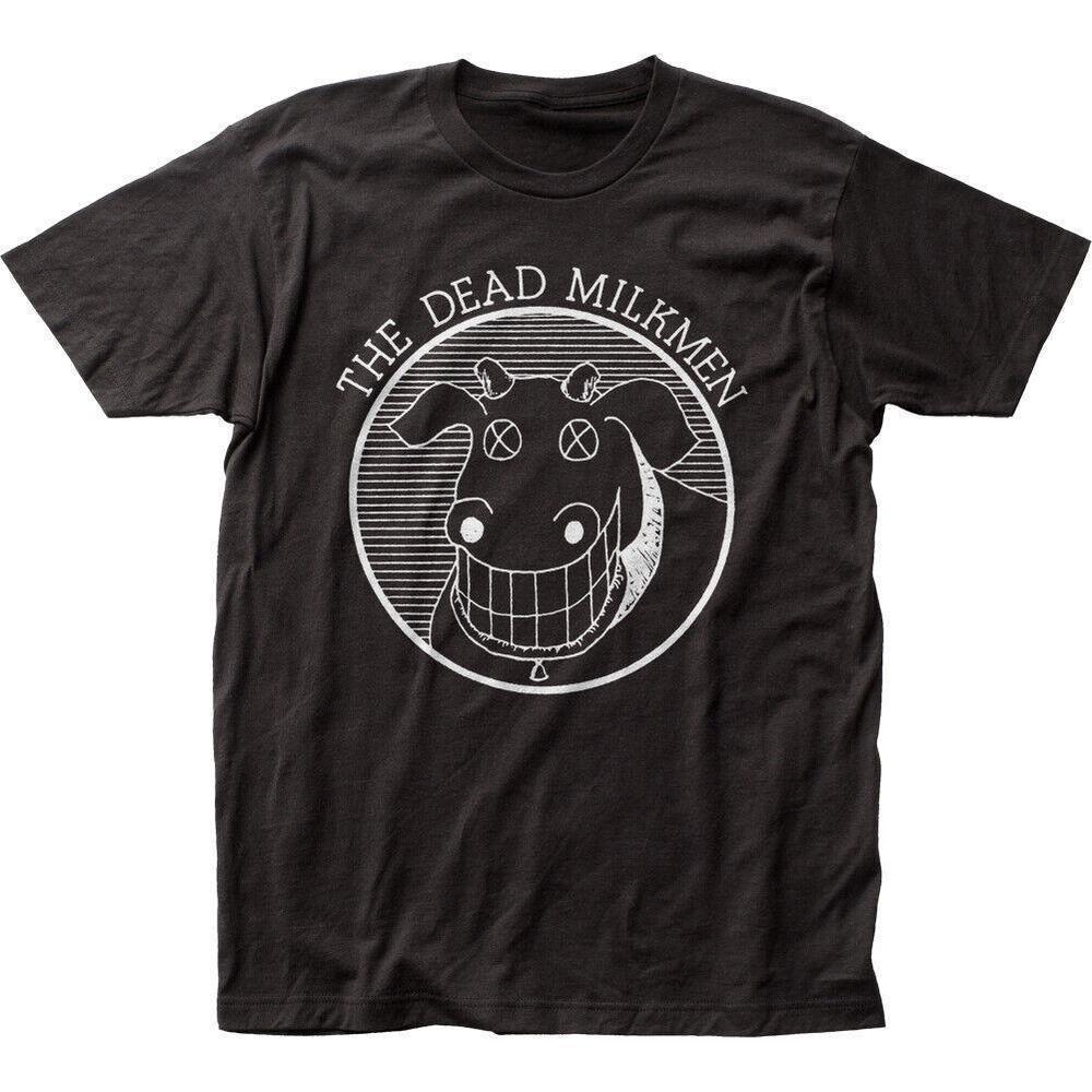 Dead Milkmen Cow Logo T Shirt Rock N Roll Music Band Tee 1